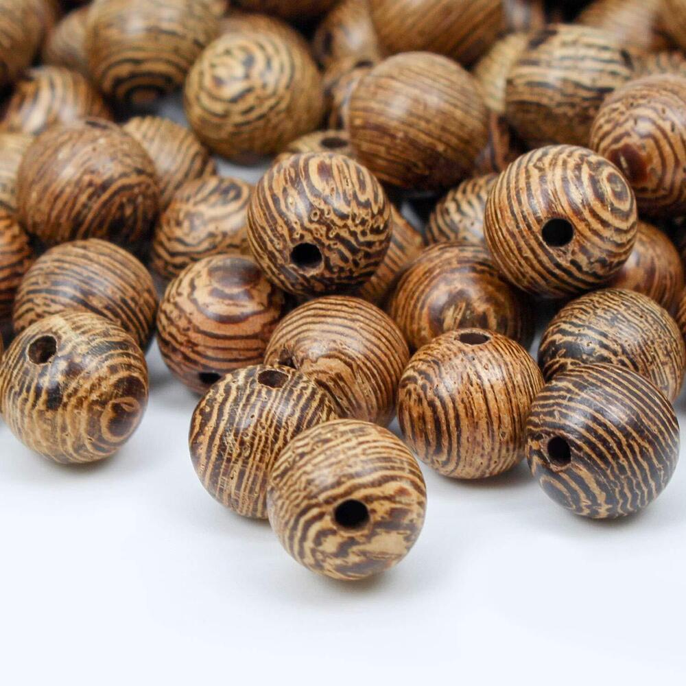 1607 500pcs 8mm Natural Sandalwood Round Beads Gorgeous Craft Handmade